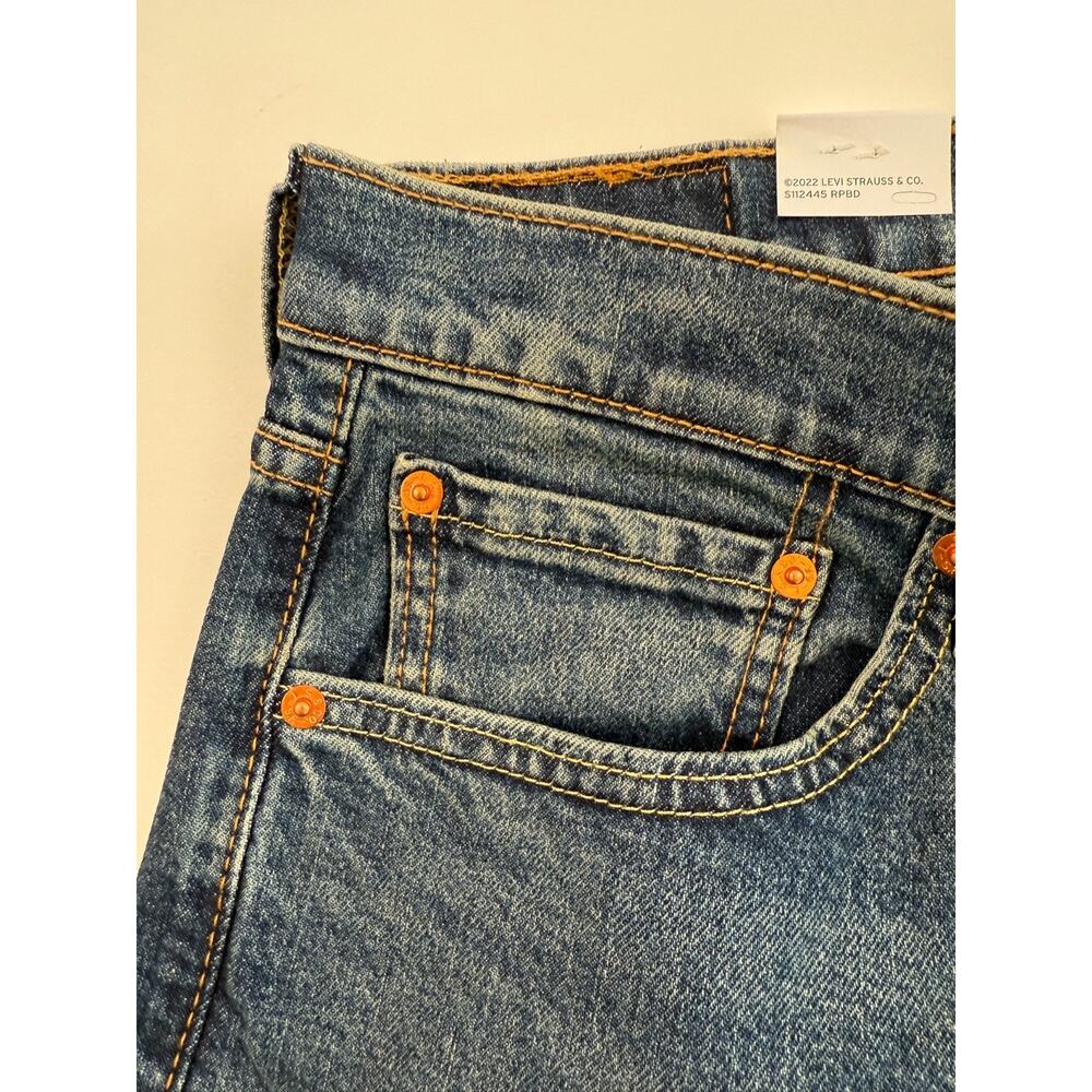 Levi's Men 541 Athletic Taper Fit Zip Fly Stretch Jeans 33x32 Blue NWT - Picture 7 of 13